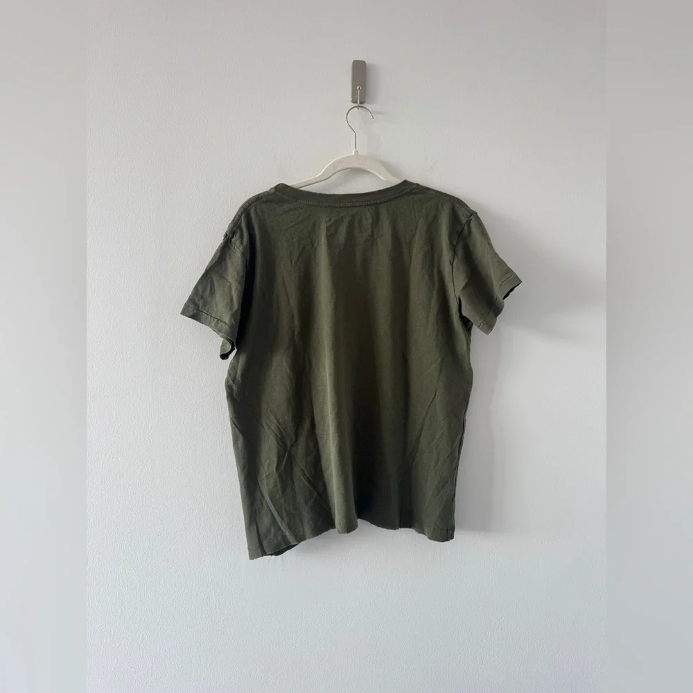 NILI LOTAN Brady Khaki Green Tee M - Picture 4 of 5
